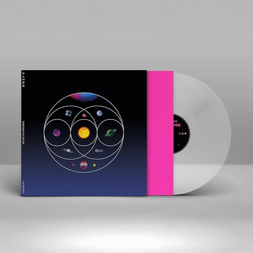 Coldplay Music of the Spheres LP vinile trasparente ecorecord