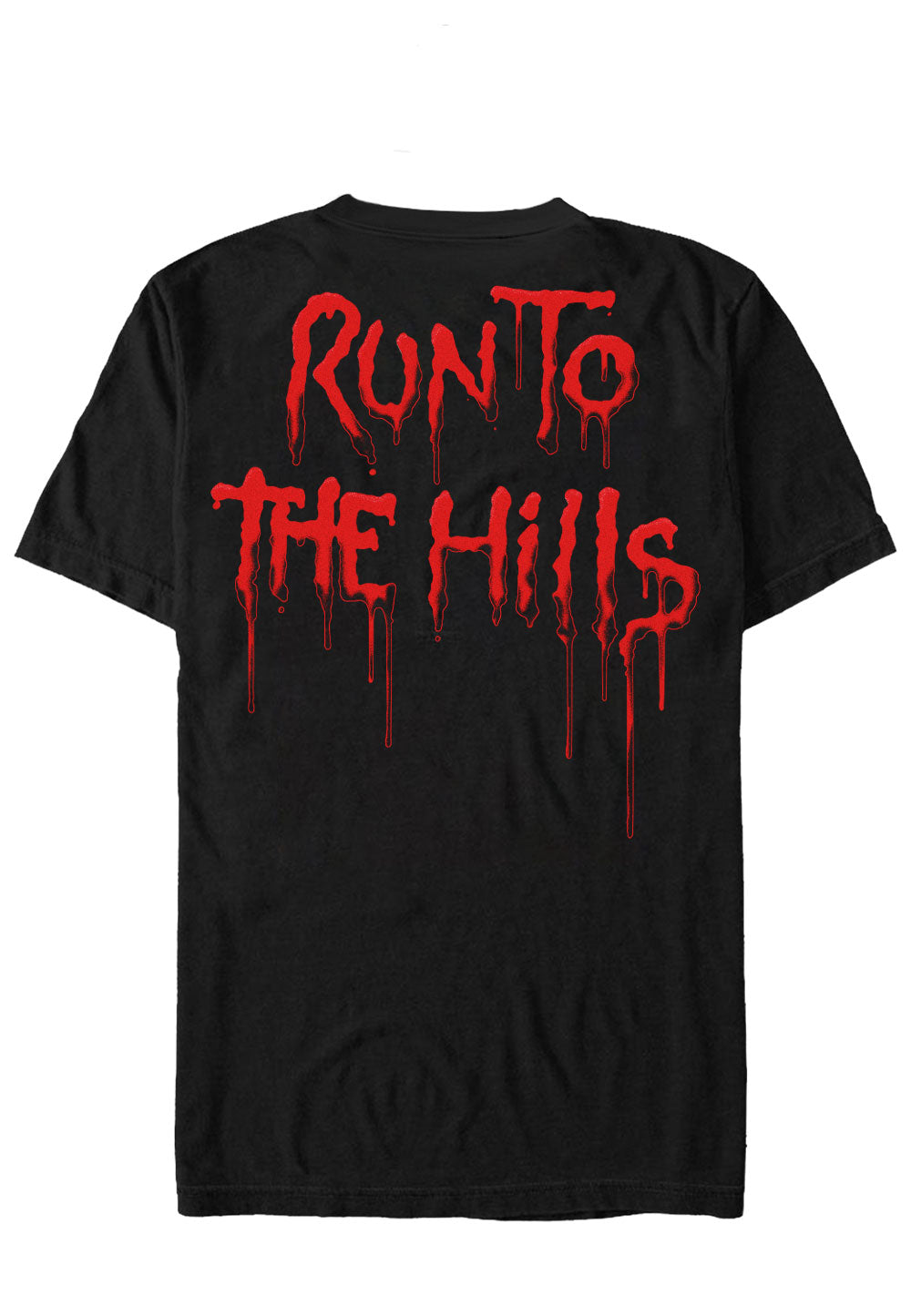 Iron Maiden Run To The Hills maglietta nera manica corta
