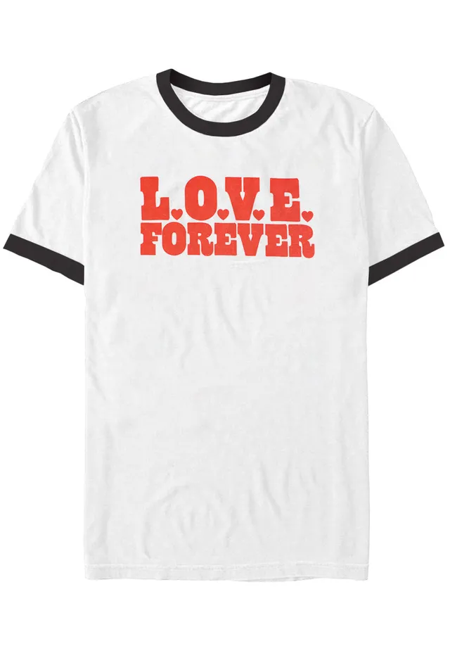 24/7 Diva Heaven L.O.V.E. Forever t-shirt bianca uomo
