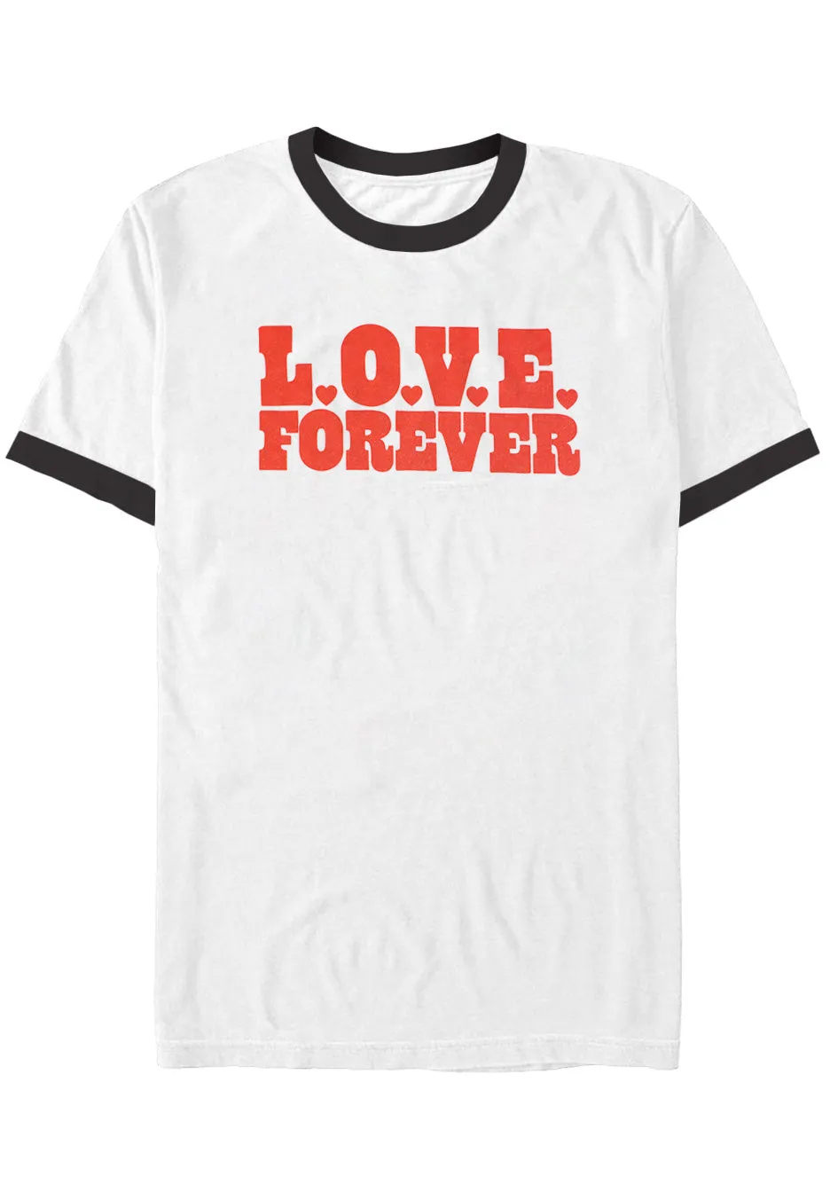 24/7 Diva Heaven L.O.V.E. Forever t-shirt bianca uomo