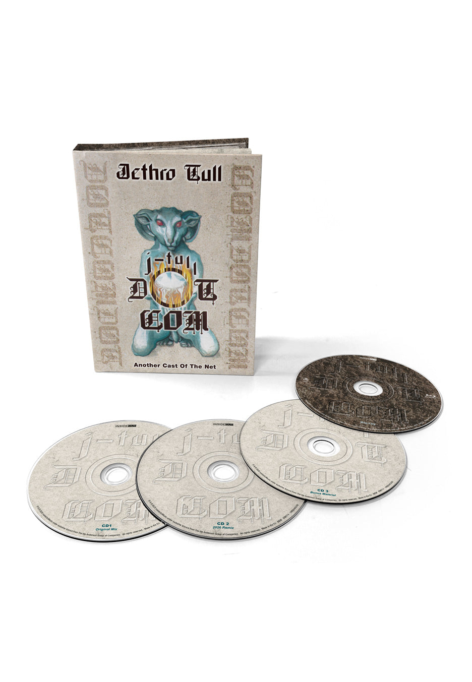 Jethro Tull J-Tull Dot Com CD Blu-ray mediabook deluxe