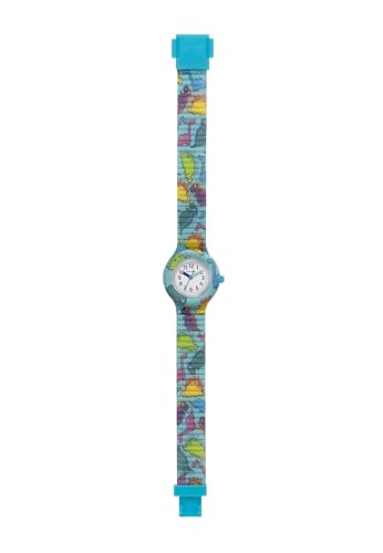 Hip Hop Kids Fun Happy Dino orologio bambini silicone 28 mm 5 atm