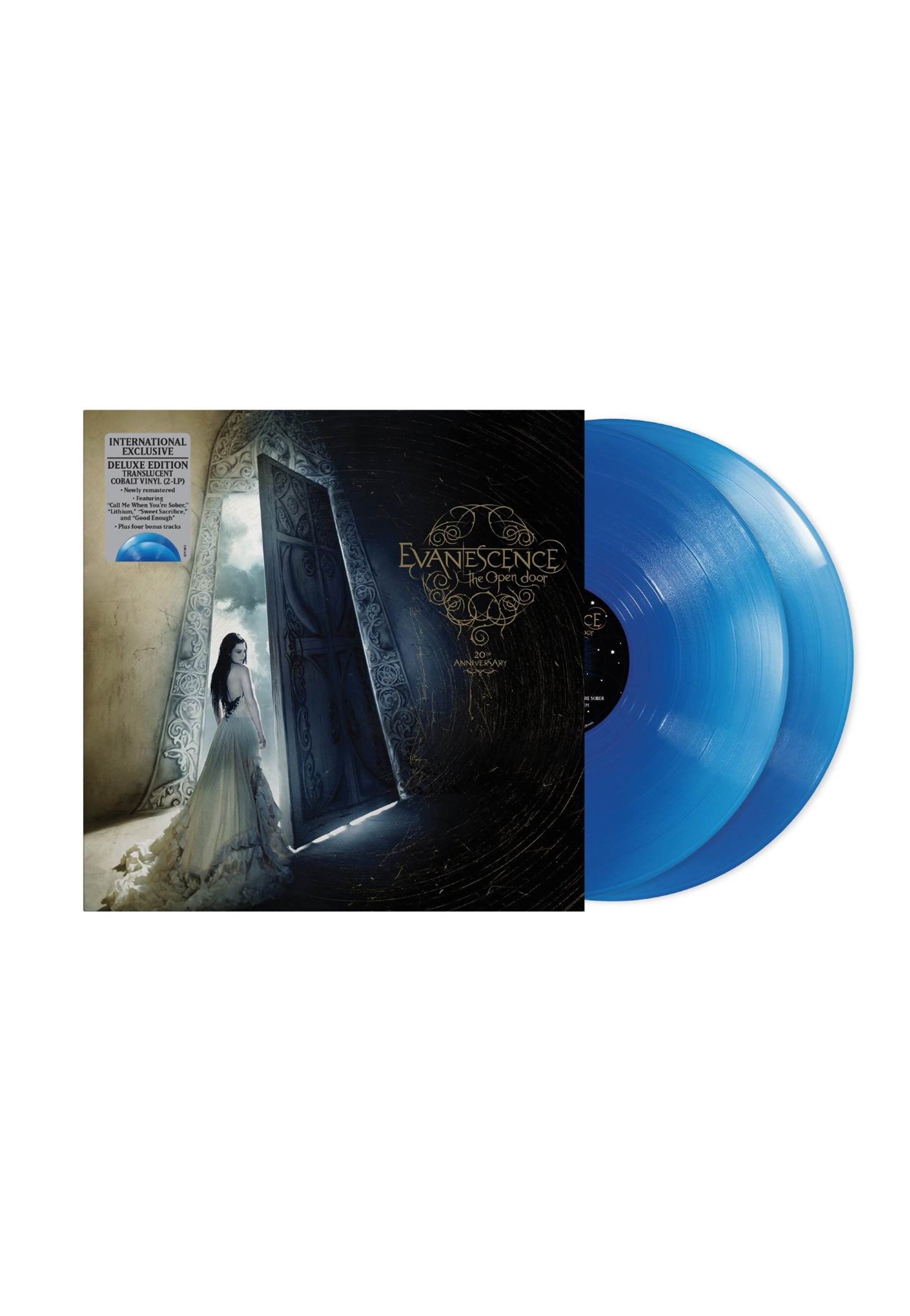Evanescence The Open Door Deluxe doppio vinile blu cobalt