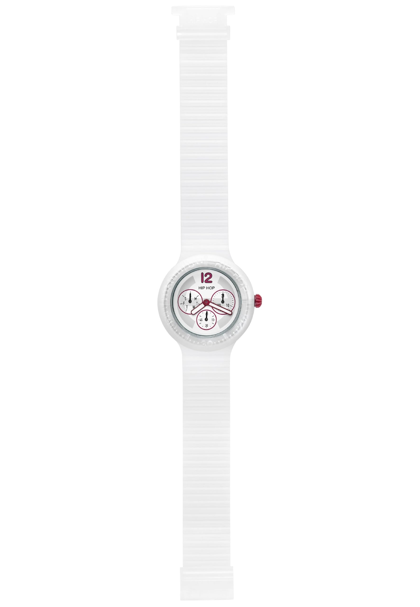 Hip Hop X Man HWU0175 orologio uomo bianco/rosso 42mm