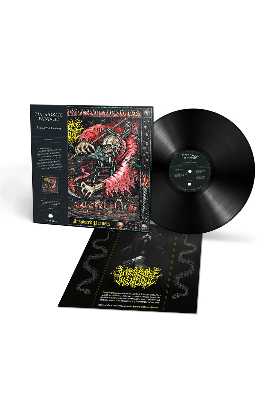 The Mosaic Window Answered Prayers vinile LP black metal