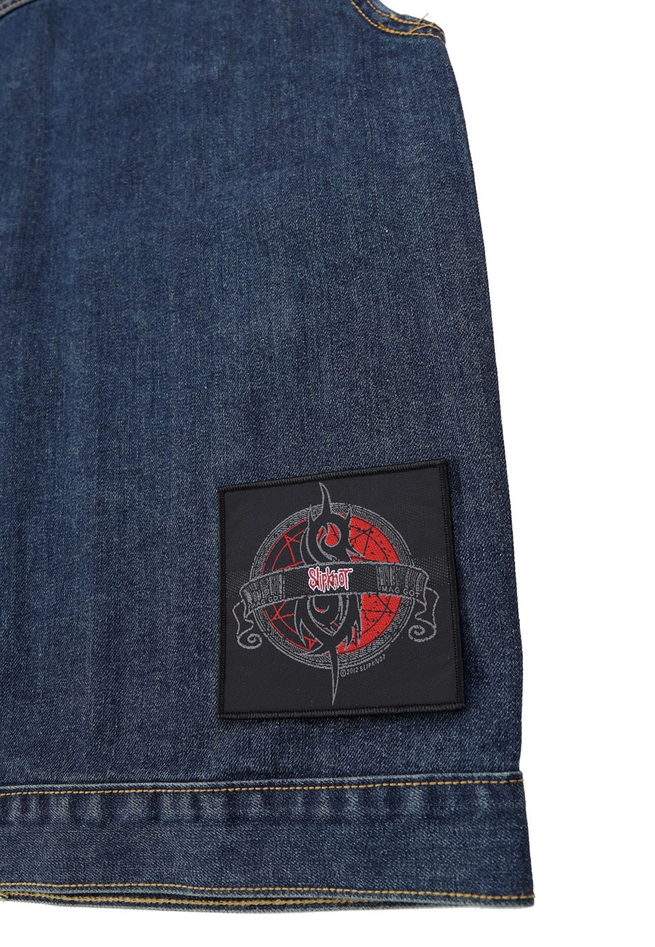 Slipknot S patch toppa nera nu metal onesize