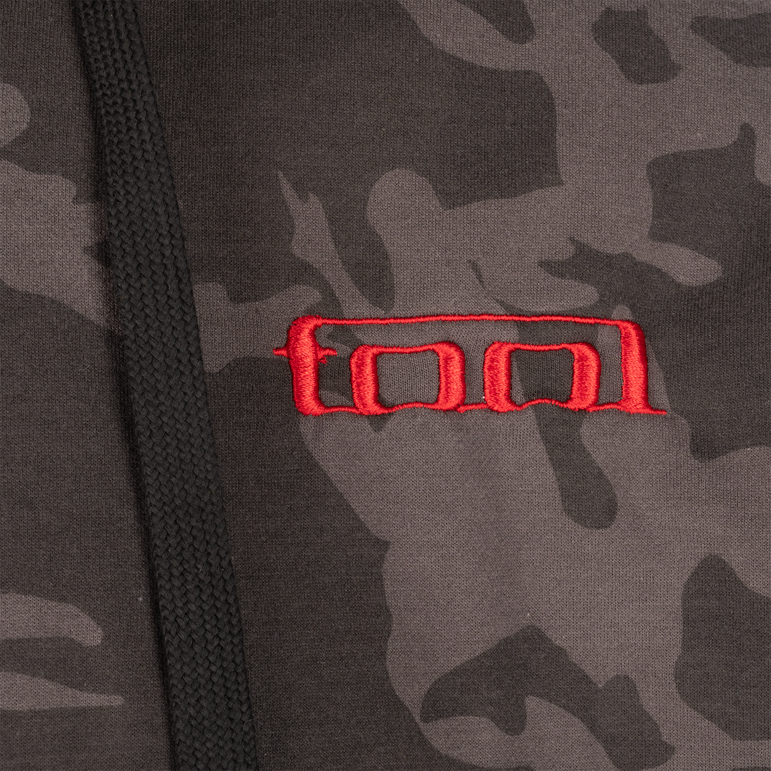 Tool 10,000 Days felpa zip camo uomo fodera grafica taglia L