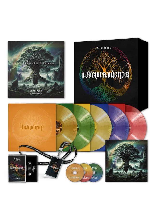 Saltatio Mortis Weltenwanderer Fanbox 5 vinili limitata