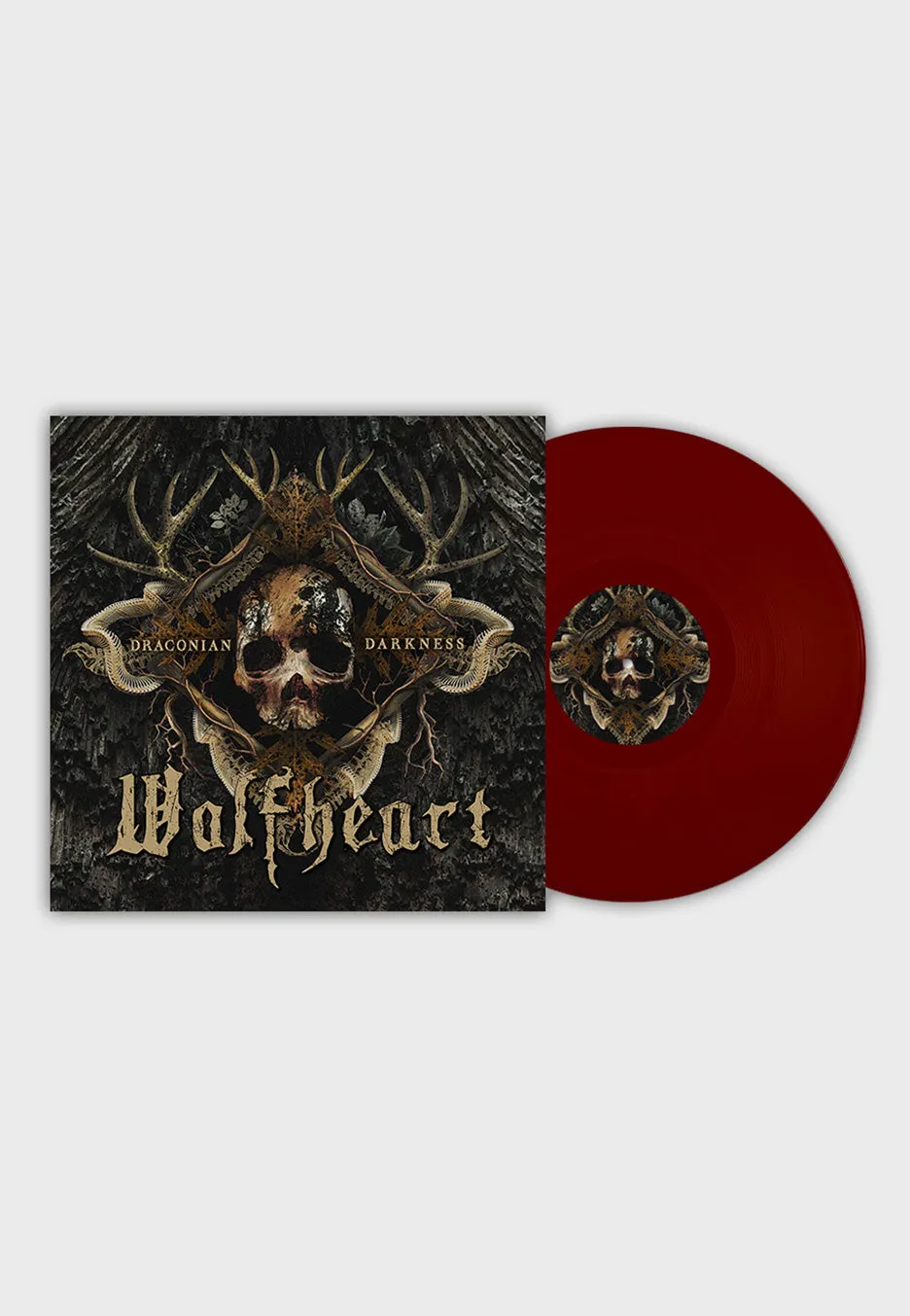 Wolfheart Draconian Darkness vinile LP oxblood limited