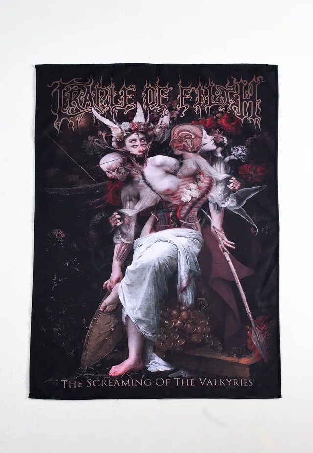 Cradle Of Filth The Screaming Of The Valkyries bandiera
