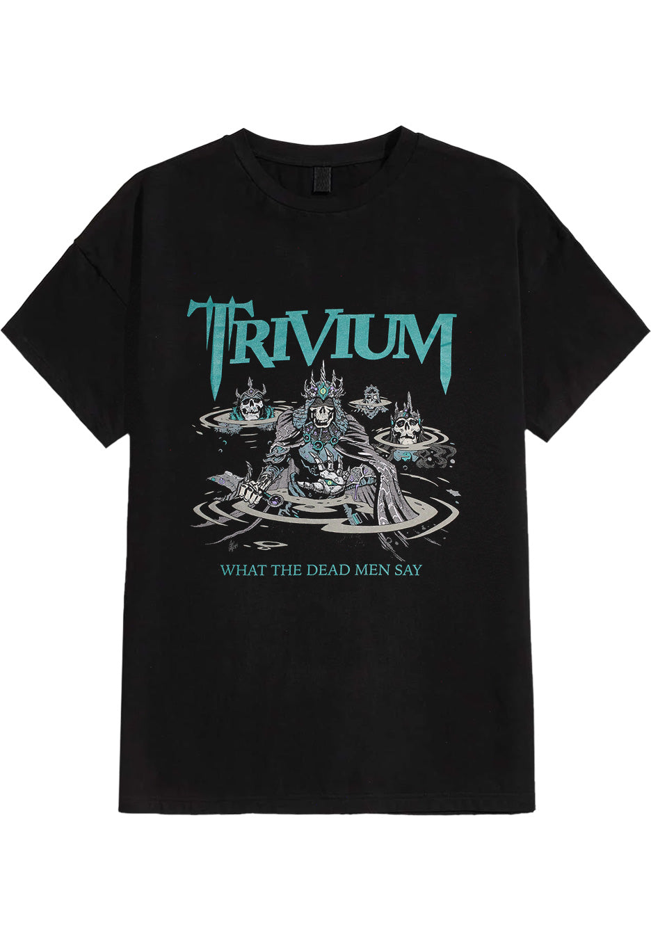 Trivium Dead Men Say maglietta nera uomo taglia L metalcore