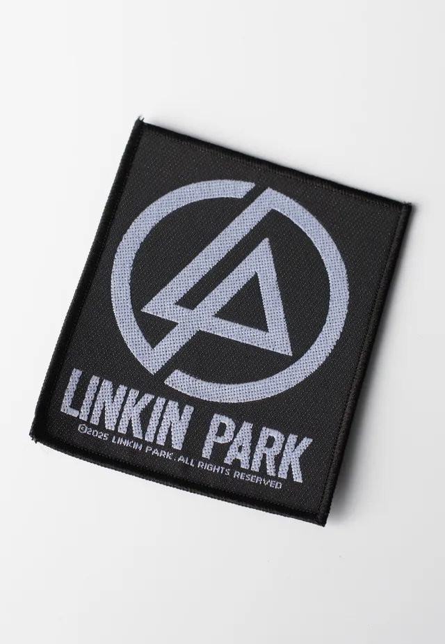 Linkin Park LP Logo Patch Nera Nu Metal Onesize