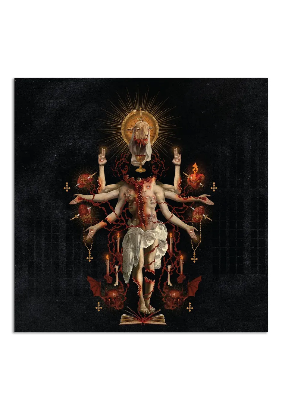 Satanic Planet Dead Deities CD fisico doom metal
