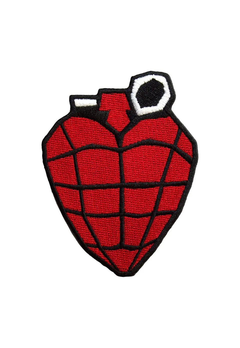Green Day Grenade Patch toppa rossa poliestere