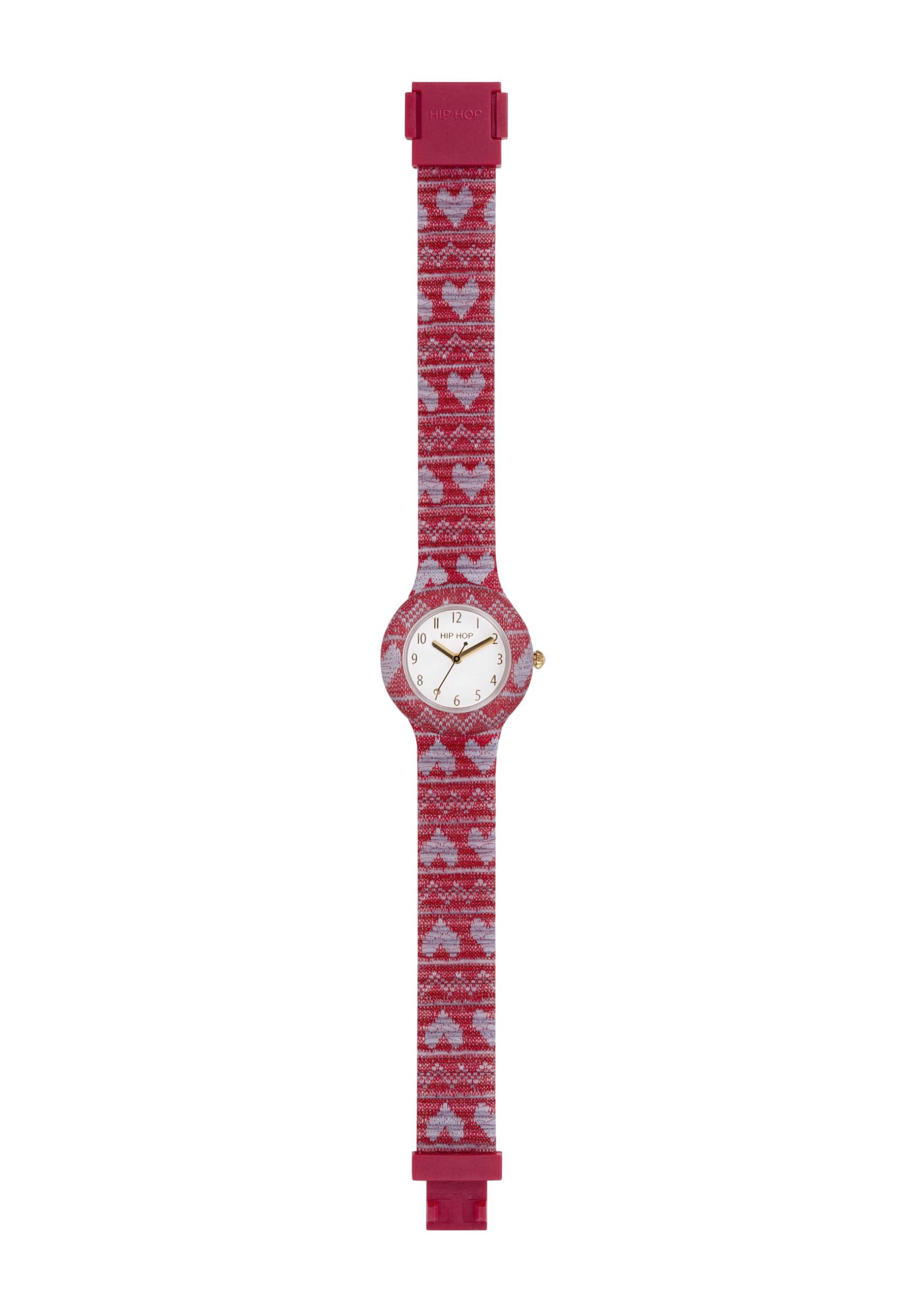 Hip Hop Love Me Yes Orologio Donna Cuori Rosso 32 mm