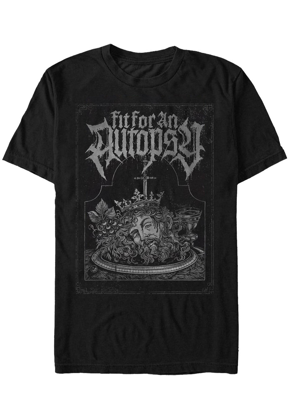 Fit For An Autopsy Eat The Rich T-Shirt maglietta nera