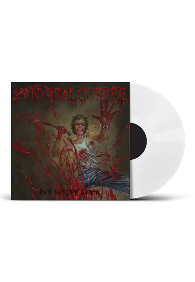 Cannibal Corpse Red Before Black vinile LP bianco limited