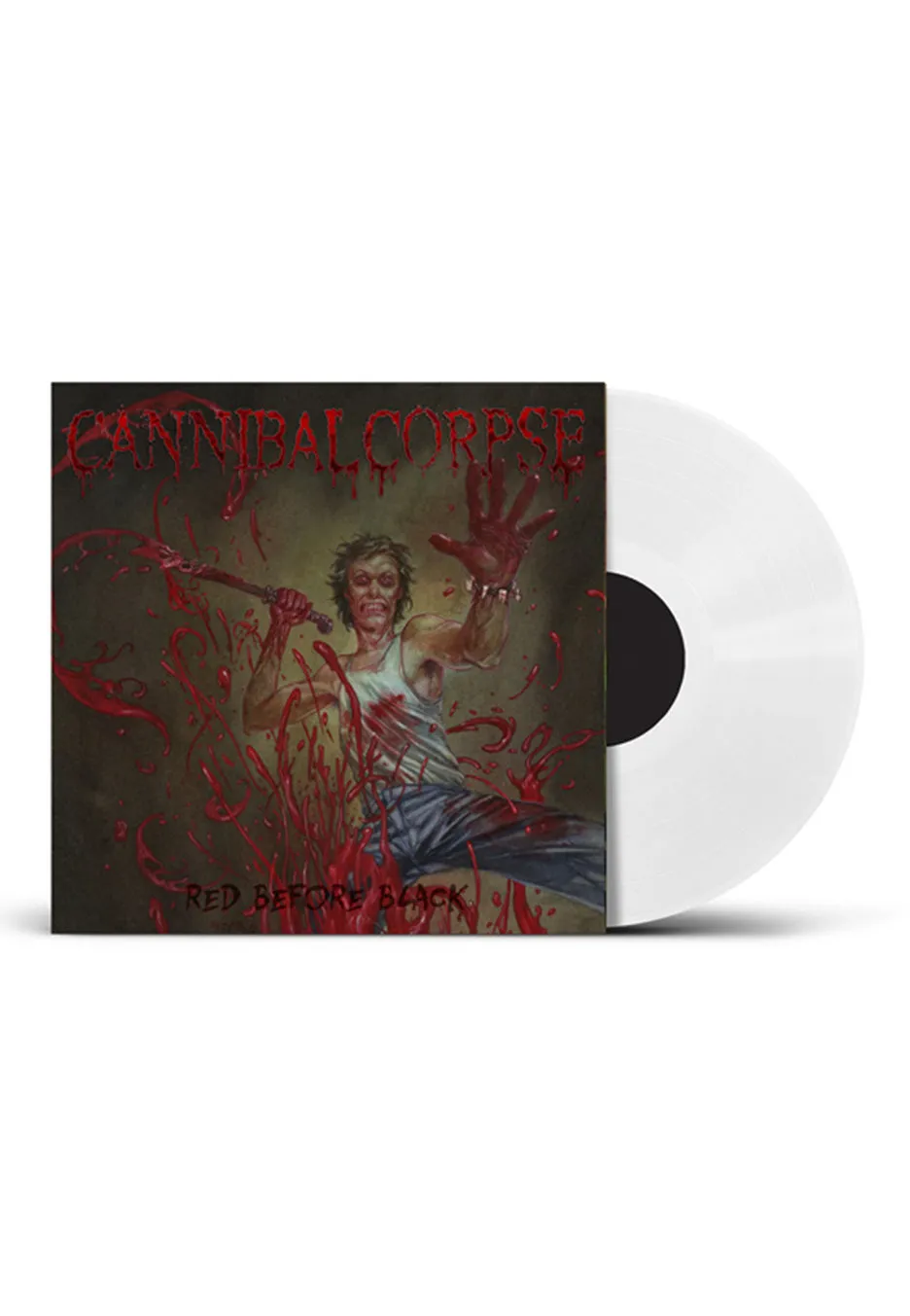 Cannibal Corpse Red Before Black vinile LP bianco limited