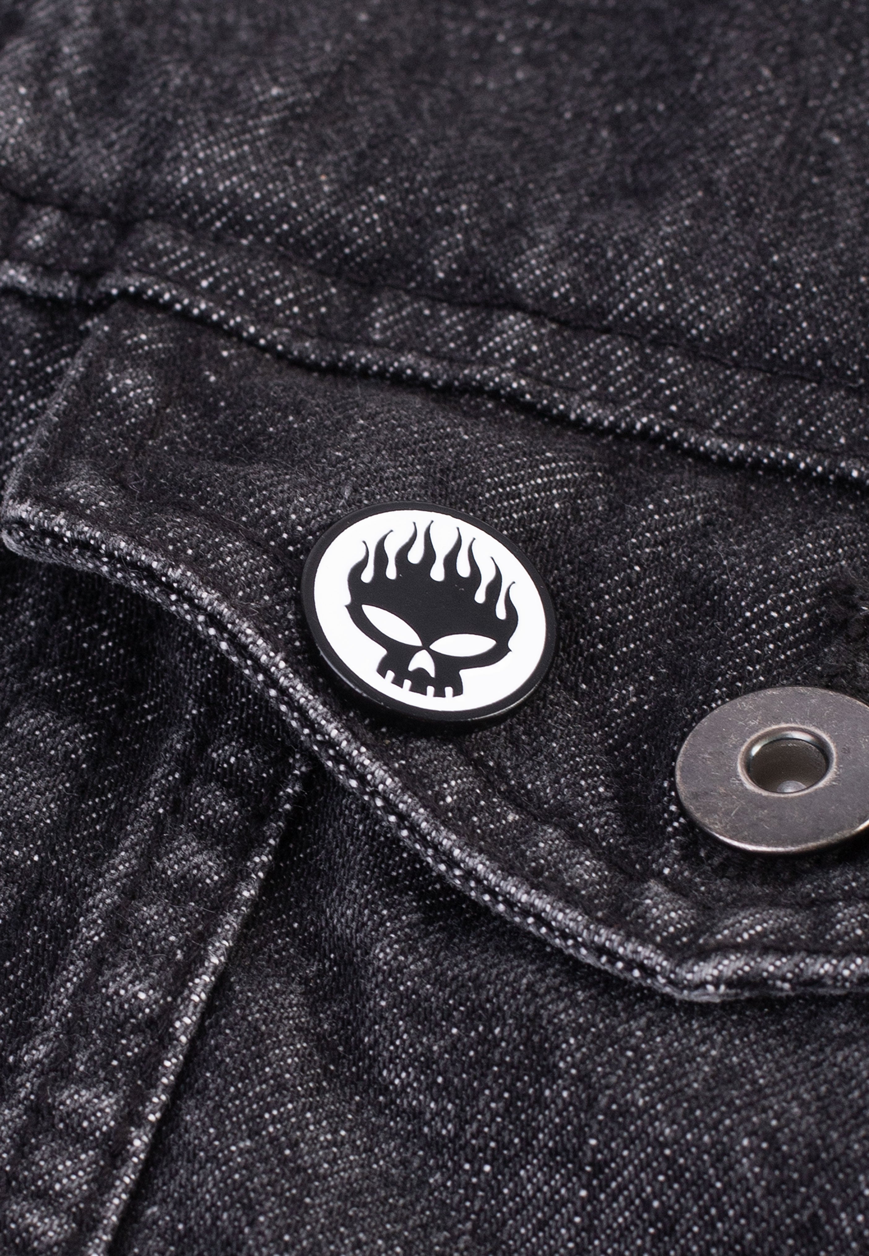 The Offspring Skull Pin Spilla Metallo Onesize Punk