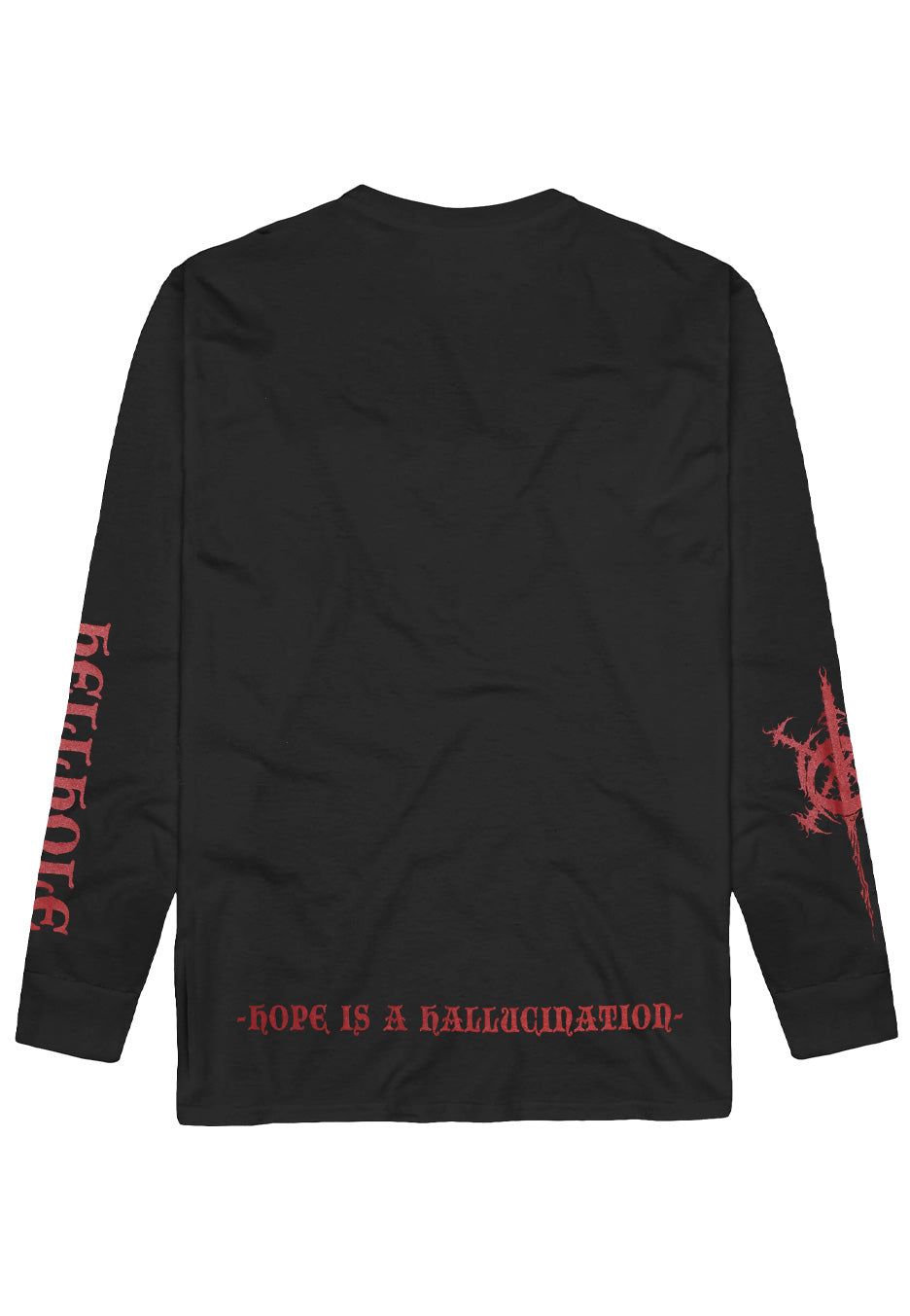 Immortal Disfigurement Hellhole longsleeve maglia nera maniche lunghe