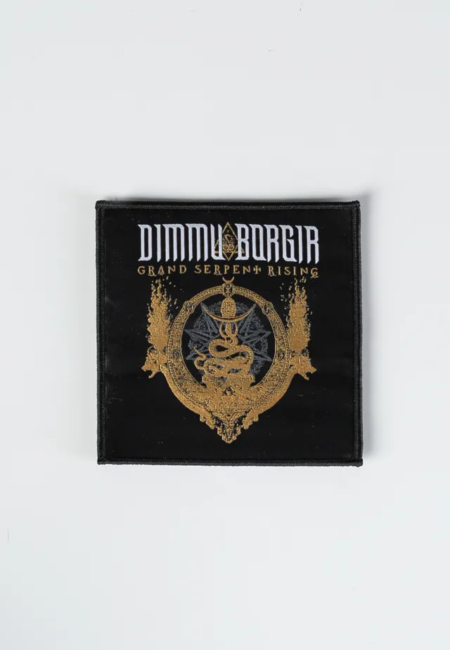 Dimmu Borgir Grand Serpent Rising patch nera black metal