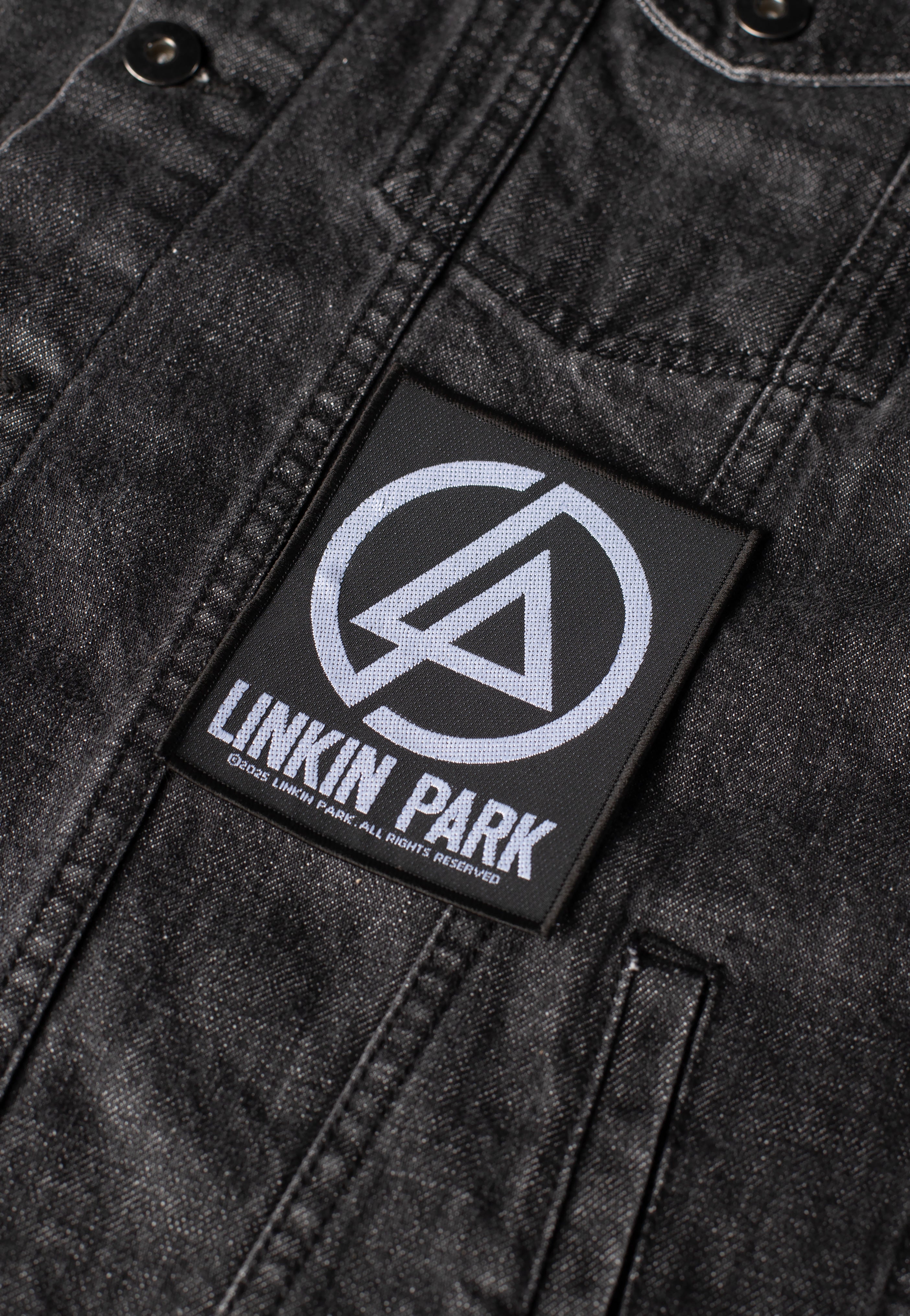Linkin Park LP Logo Patch Nera Nu Metal Onesize