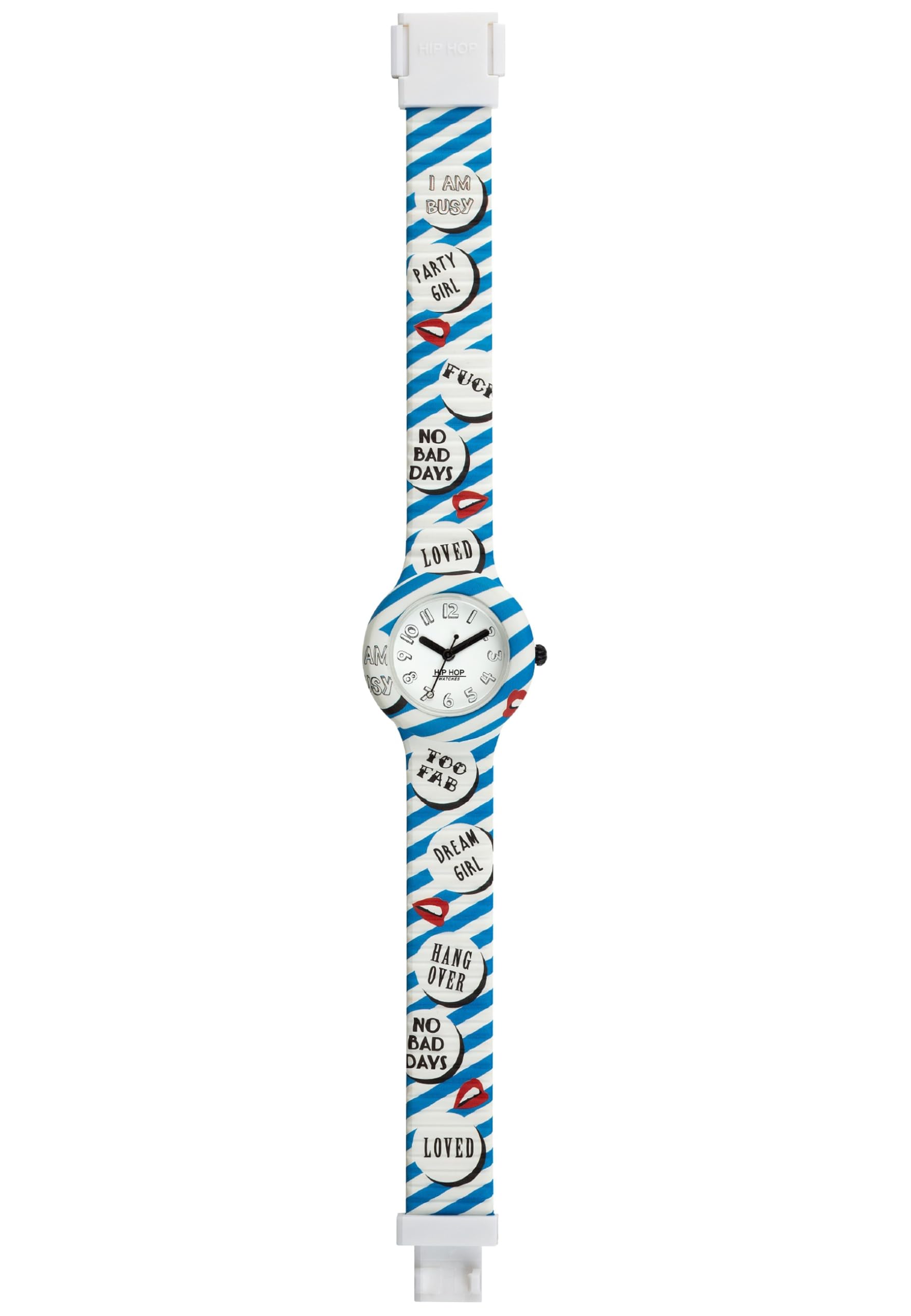 Hip Hop Hero 32 HBU0895 orologio donna giallo stampato
