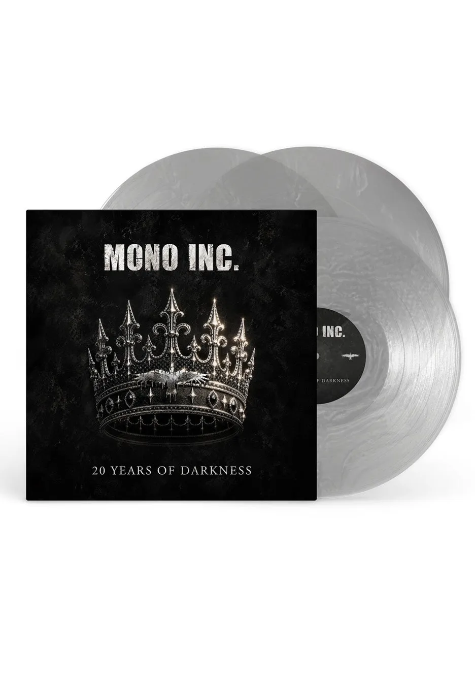 Mono Inc. 20 Years Of Darkness vinile 3 LP argentato