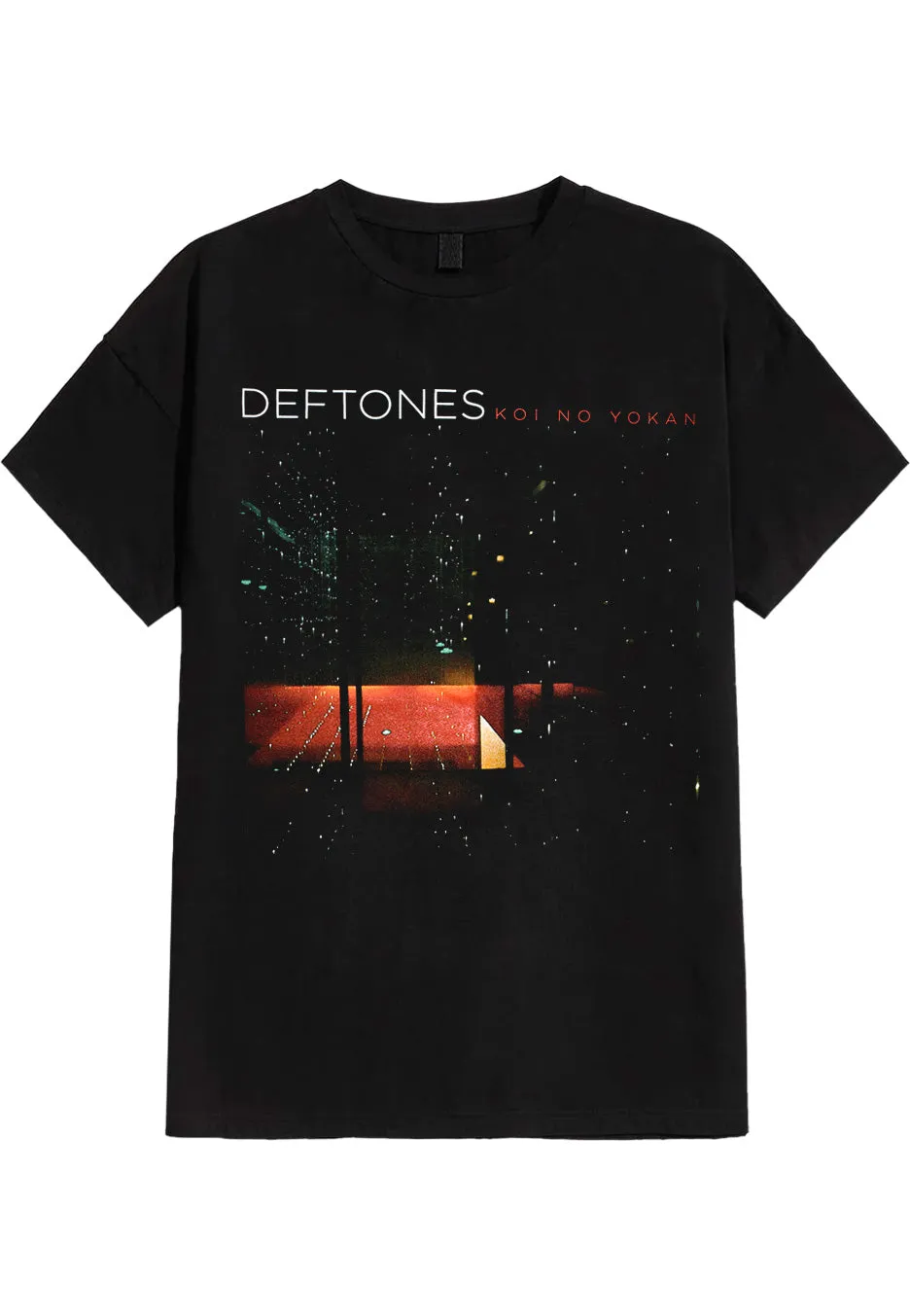 Deftones Koi No Yokan t-shirt nera maglietta uomo manica corta