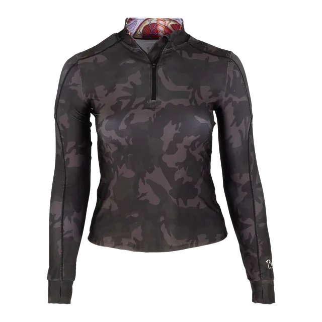 Tool Lateralus Felpa Donna Quarter Zip Camo Nera M