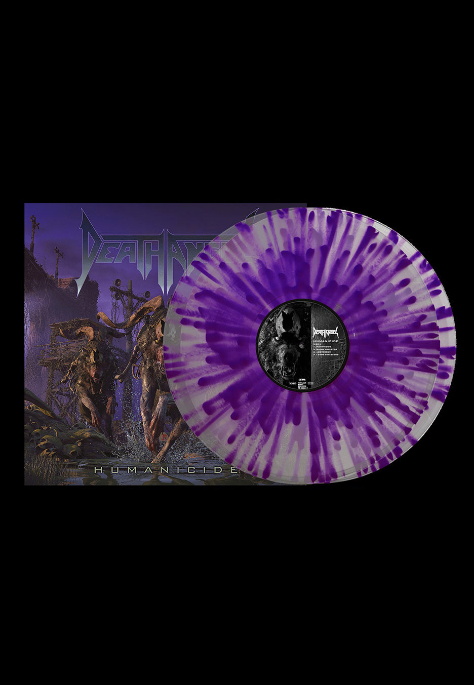Death Angel Humanicide Vinile 2 LP Clear Purple Thrash Metal