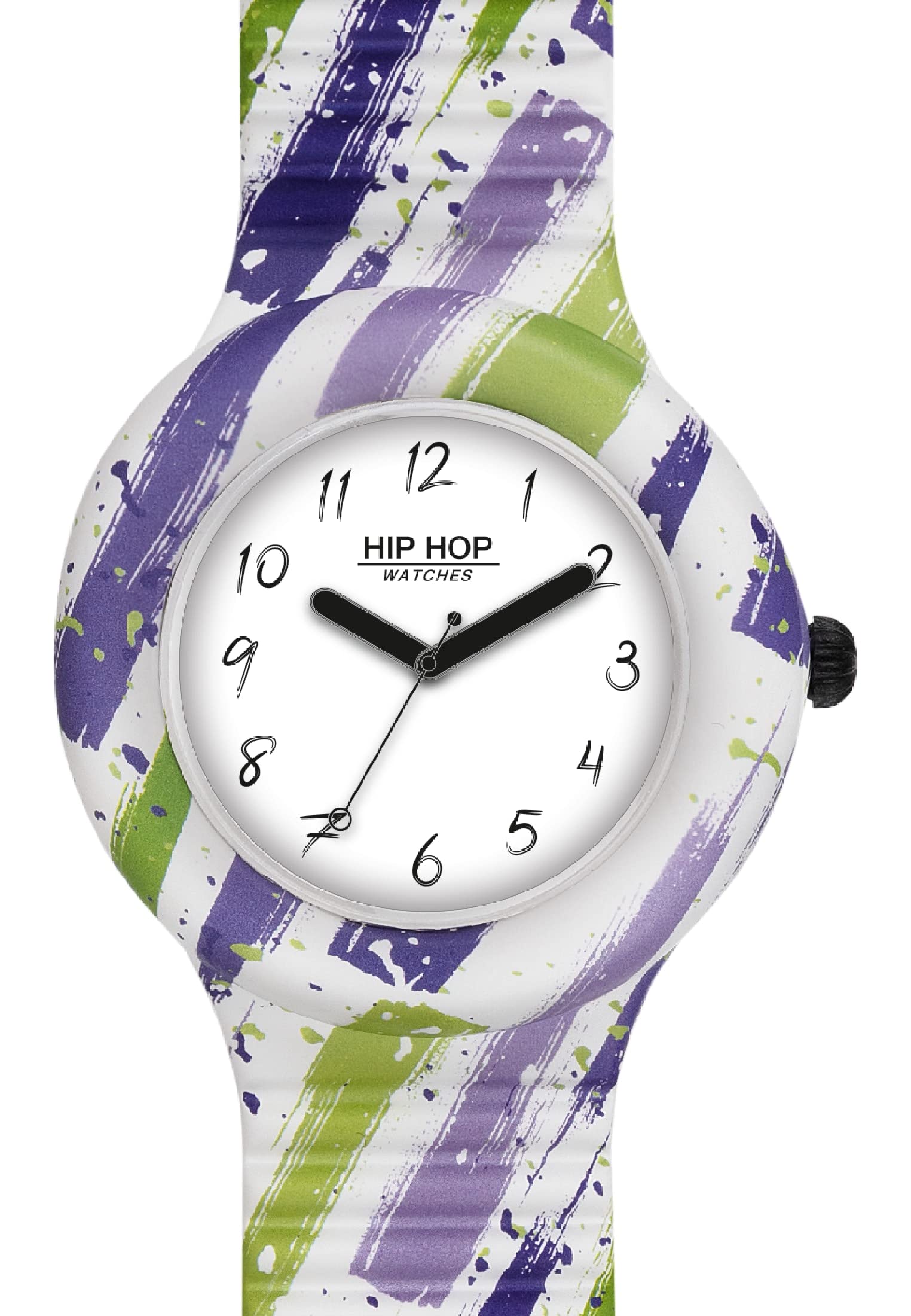 Hip Hop Hero 32 Spring Paint orologio donna lavanda 32 mm