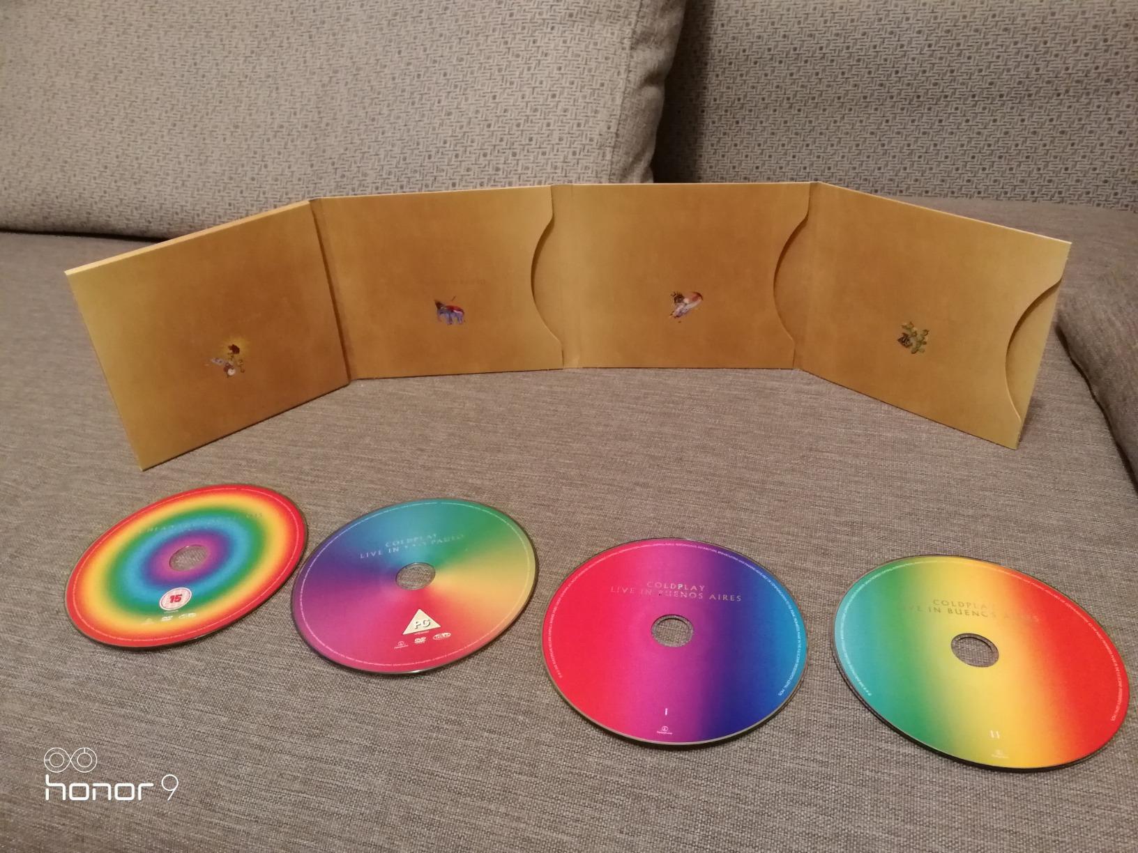 Coldplay Live in Buenos Aires CD+DVD concerto 2CD+2DVD