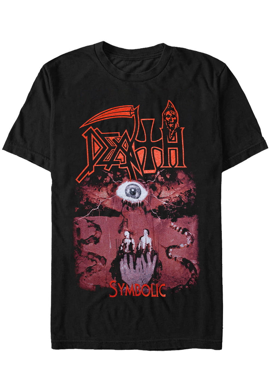 Death Symbolic T-Shirt nera death metal