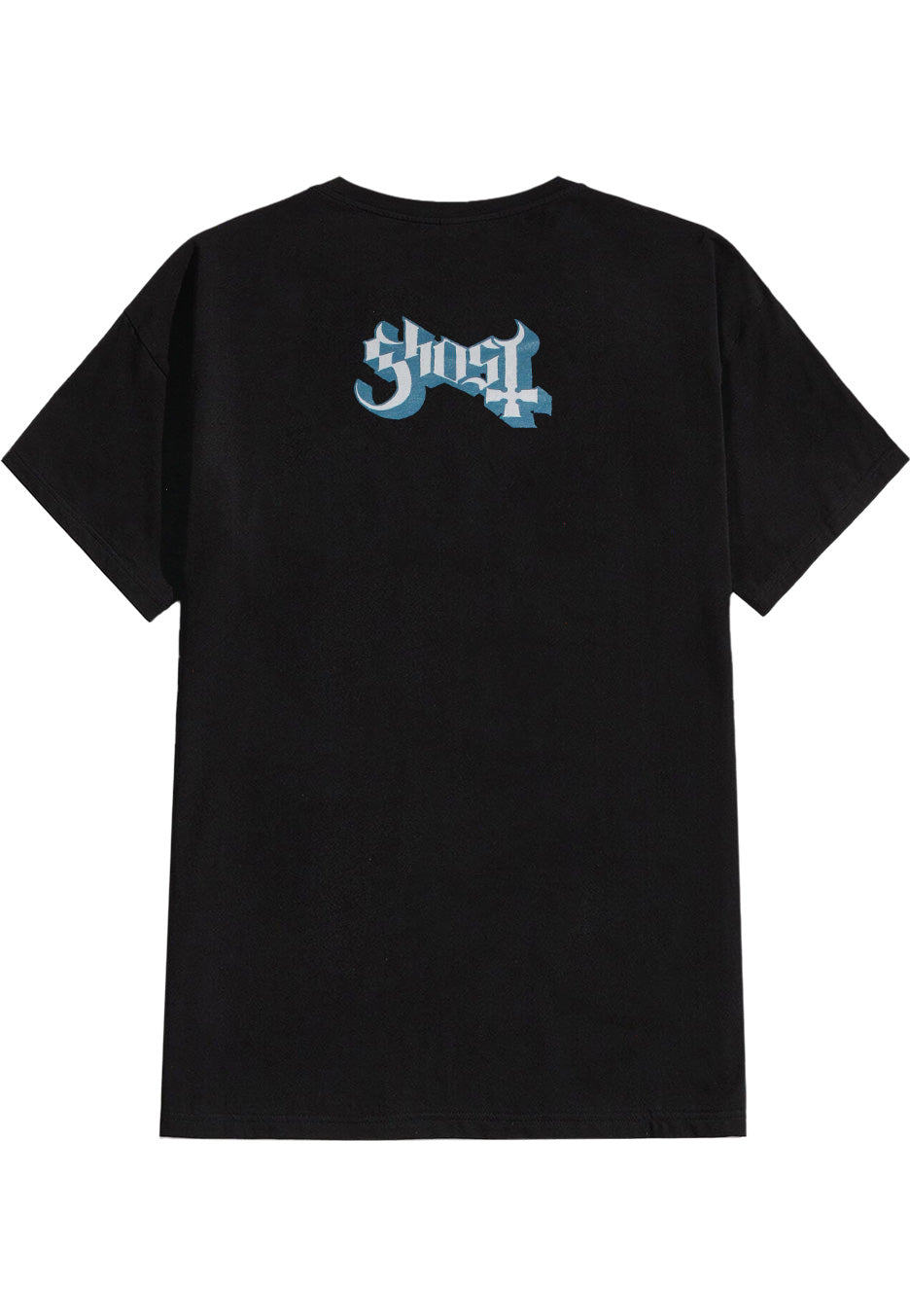 Ghost Teef T-Shirt Nera Manica Corta Jersey Stoner Rock