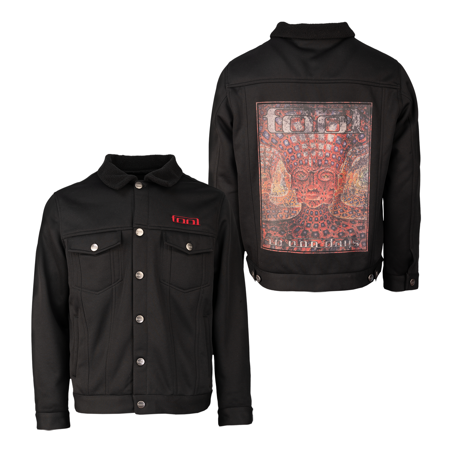 Tool 10000 Days Giacca Lavoro Sherpa Uomo Bottoni Logo