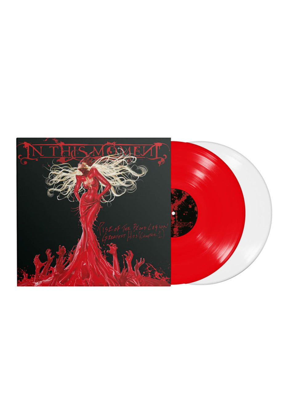 In This Moment Rise Of The Blood Legion 2 LP Vinile rosso bianco