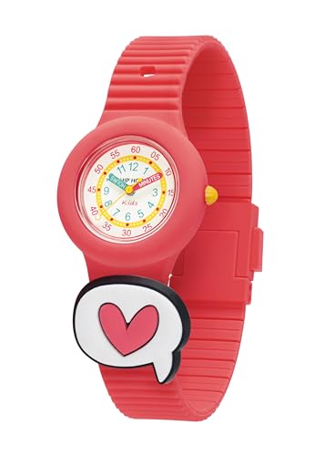 Hip Hop Pintastic! HWU1317 orologio bambini silicone coral quarzo