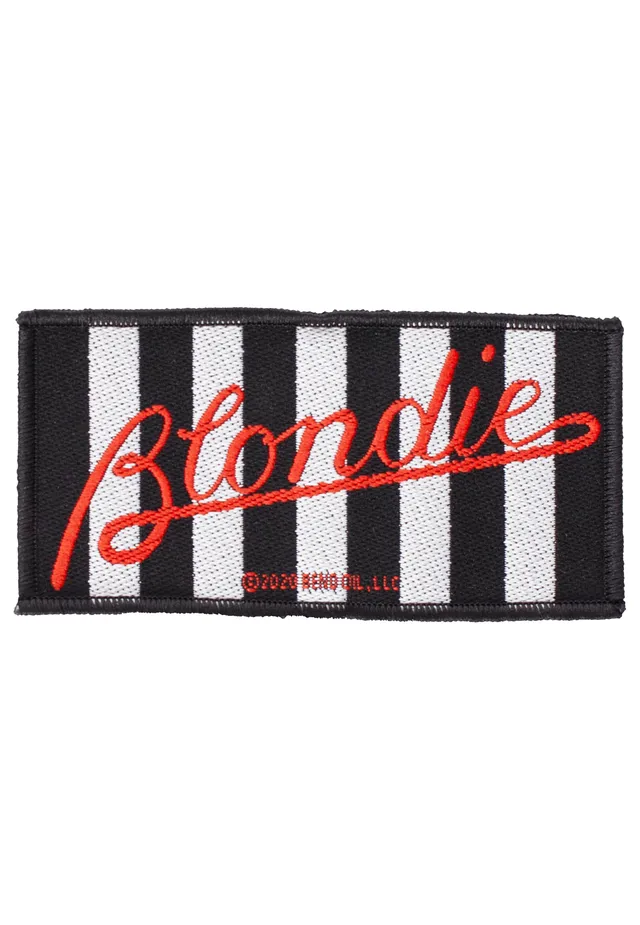 Blondie Parallel Lines patch nera Onesize