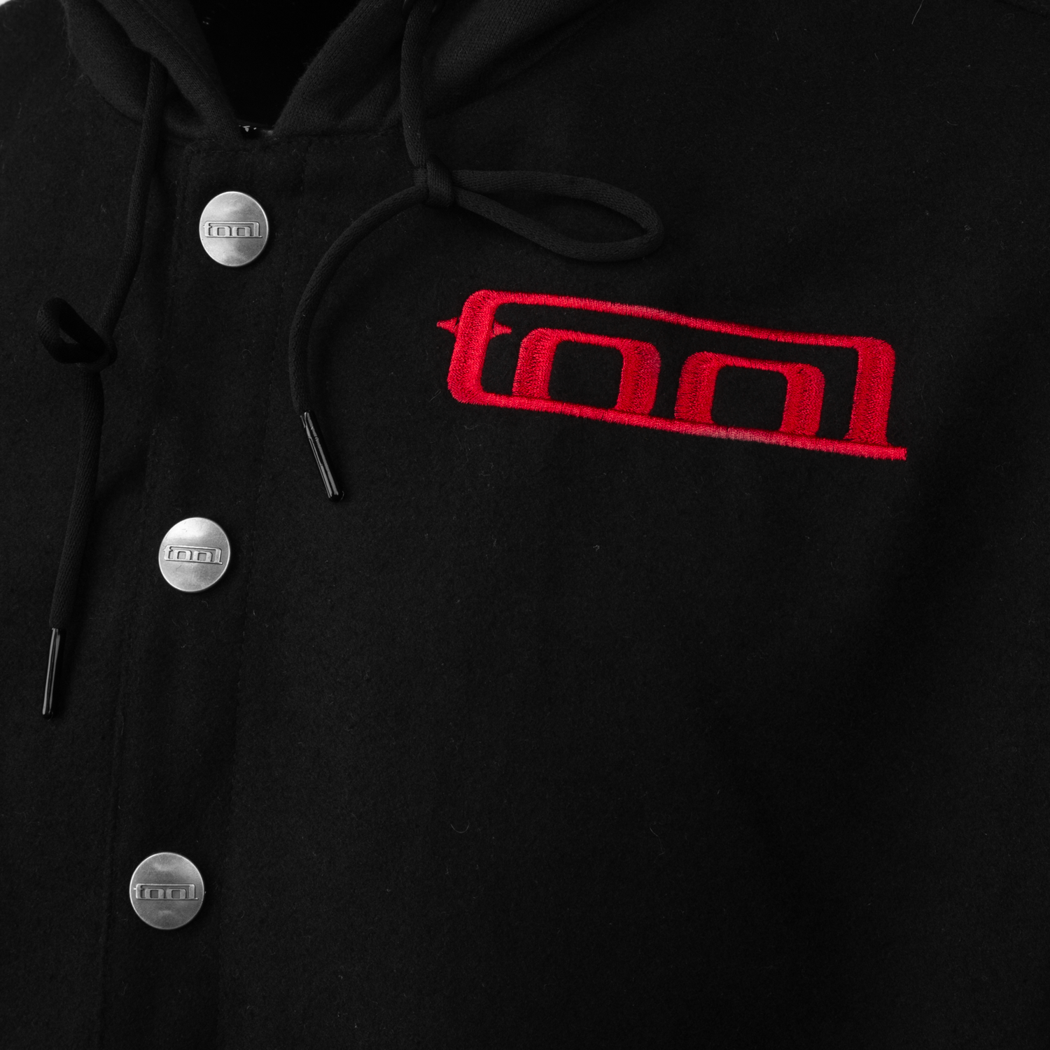 Tool Army 10,000 Days Giacca College con Cappuccio Ricamata