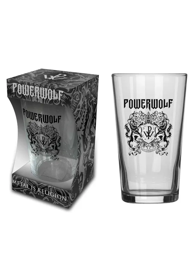 Powerwolf Metal Is Religion bicchiere vetro