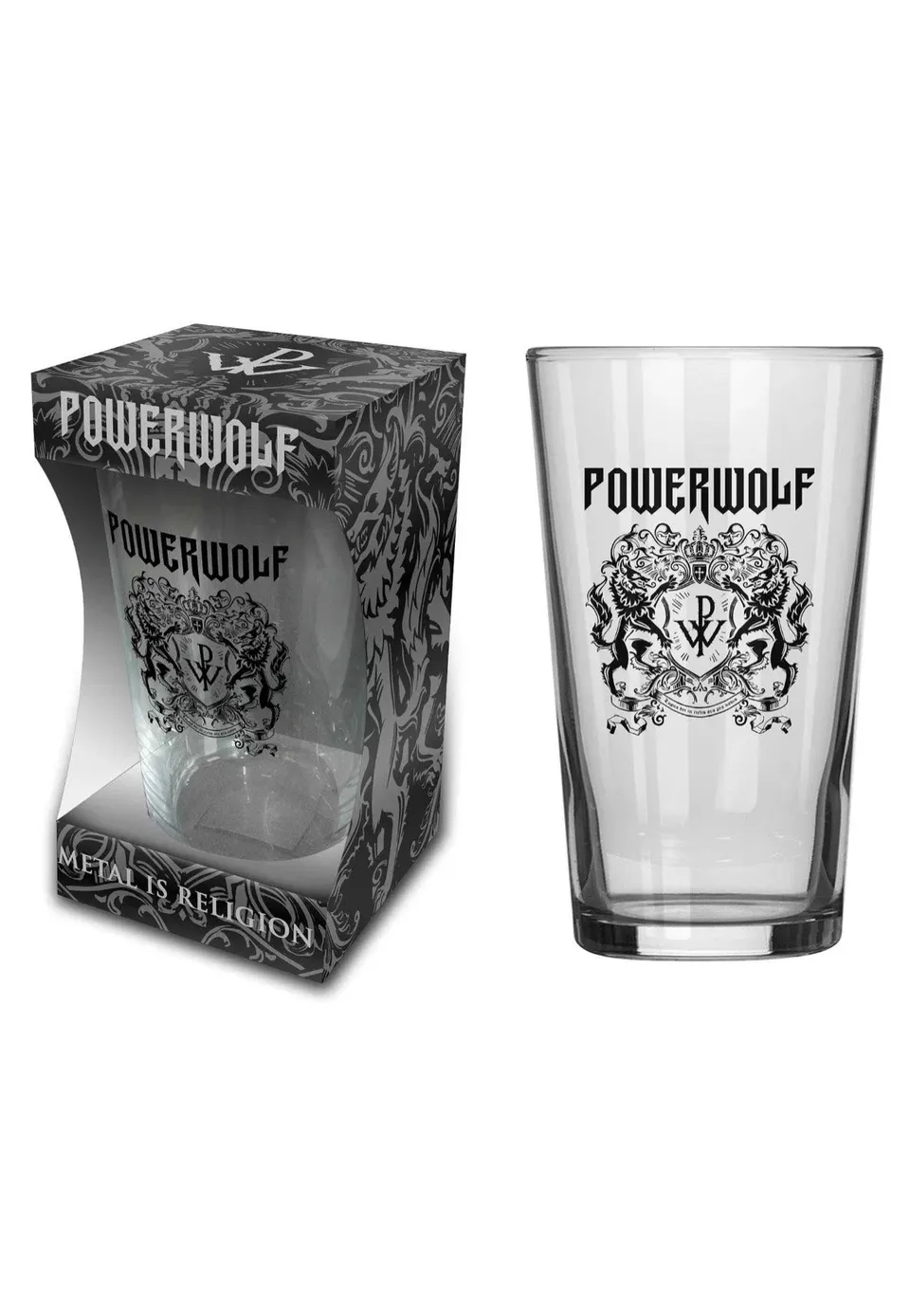 Powerwolf Metal Is Religion bicchiere vetro