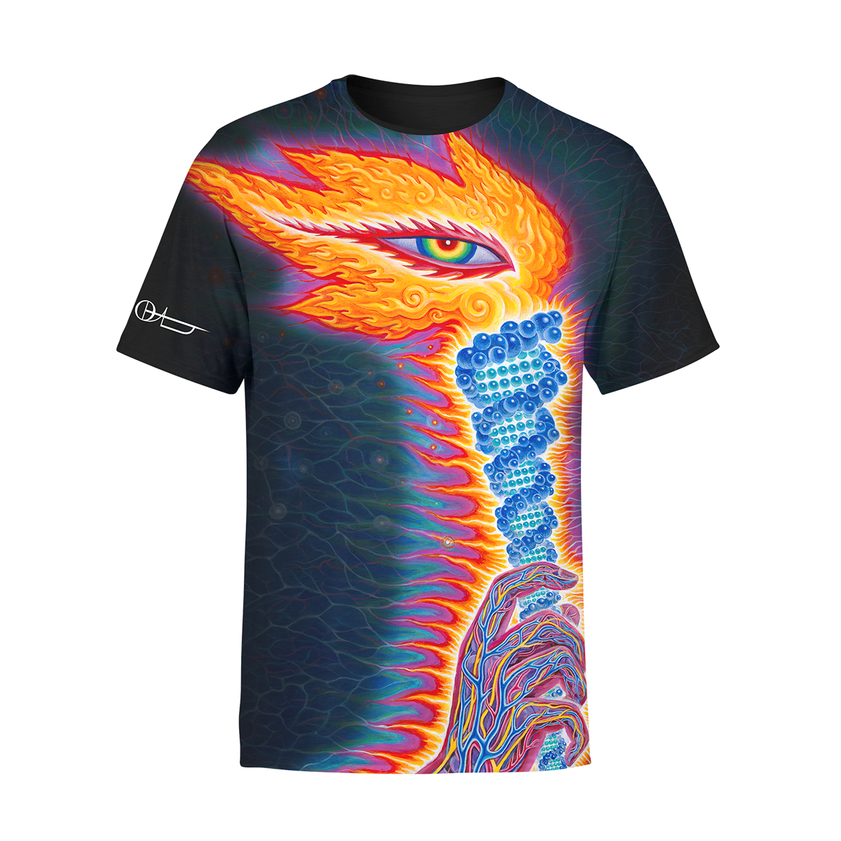 Tool Torch t-shirt unisex taglia L all-over poliestere