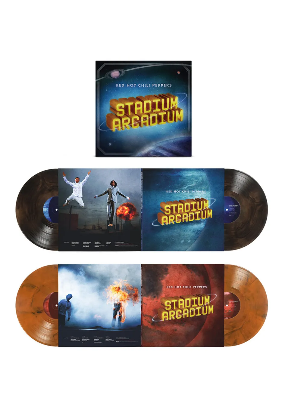 Red Hot Chili Peppers Stadium Arcadium 20th vinile 4LP colorato