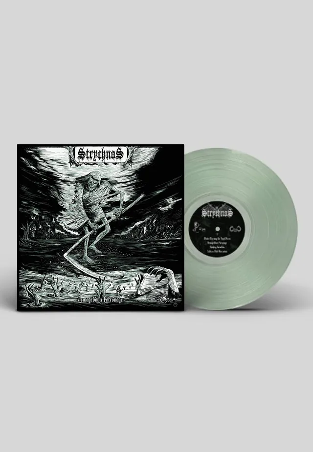 Strychnos Armageddon Patronage vinile verde LP colorato