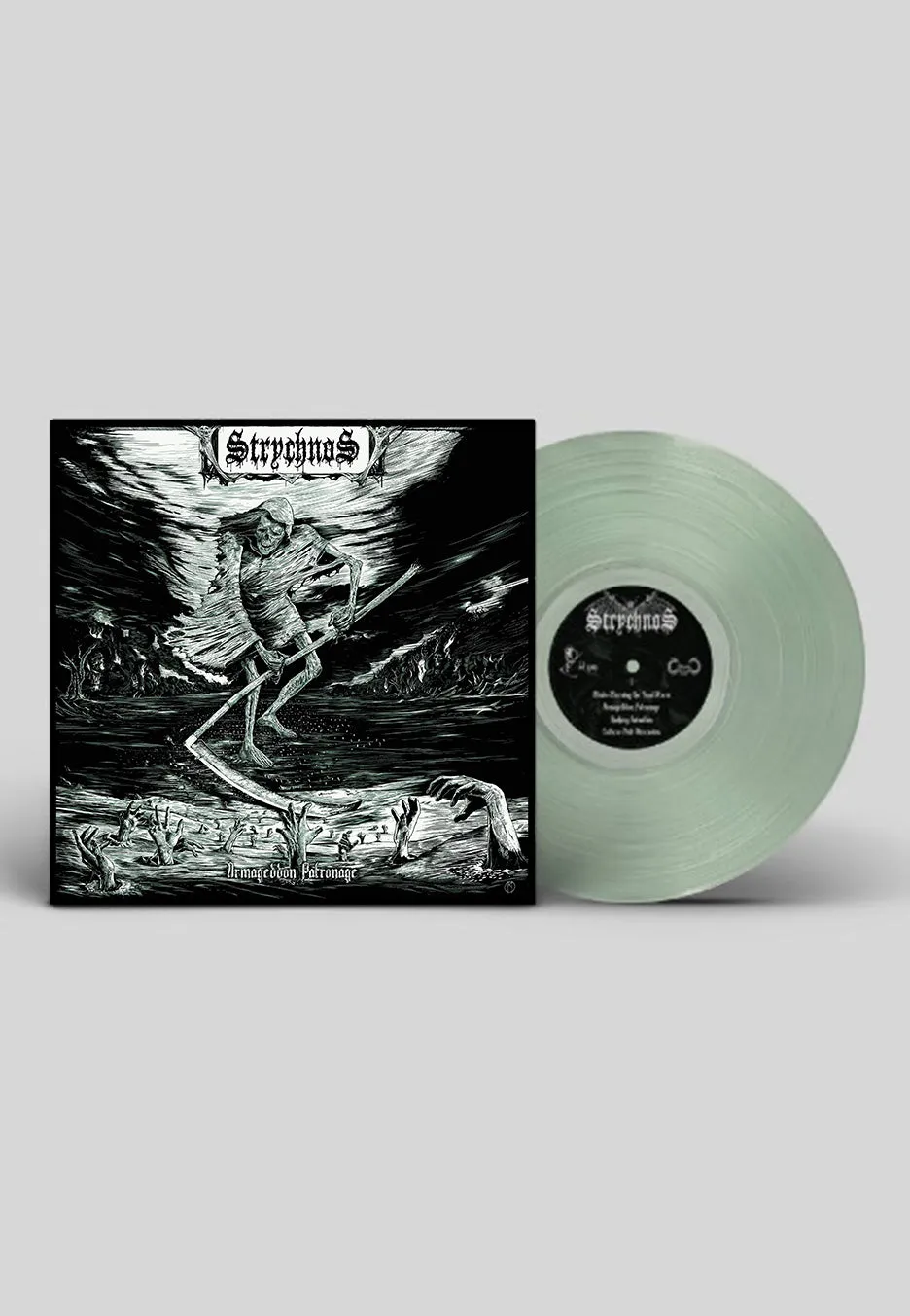 Strychnos Armageddon Patronage vinile verde LP colorato