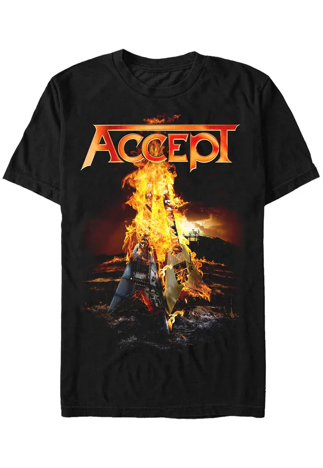 Accept Reckless & Wild maglietta nera uomo taglie S-4XL