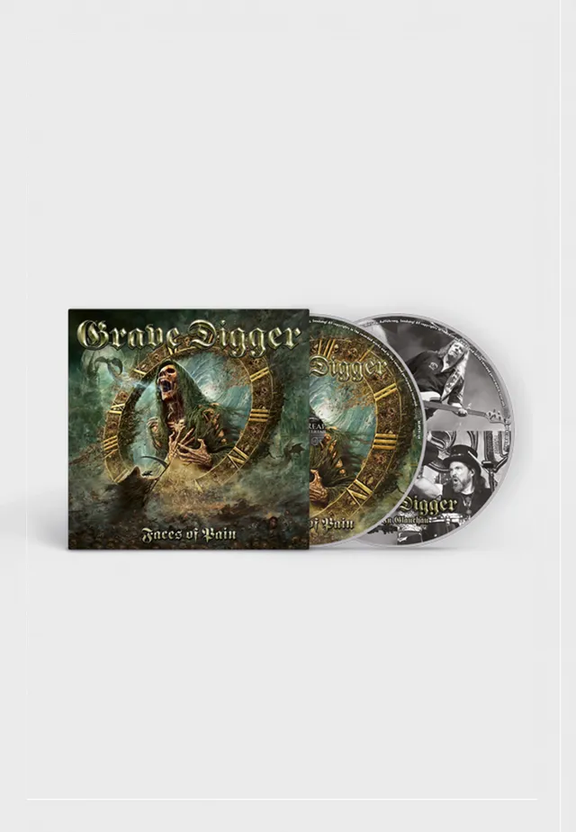 Grave Digger Faces Of Pain 2 CD digipak power metal