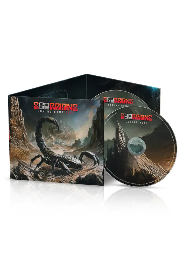 Scorpions Coming Home Live Deluxe digipak 2 CD rock