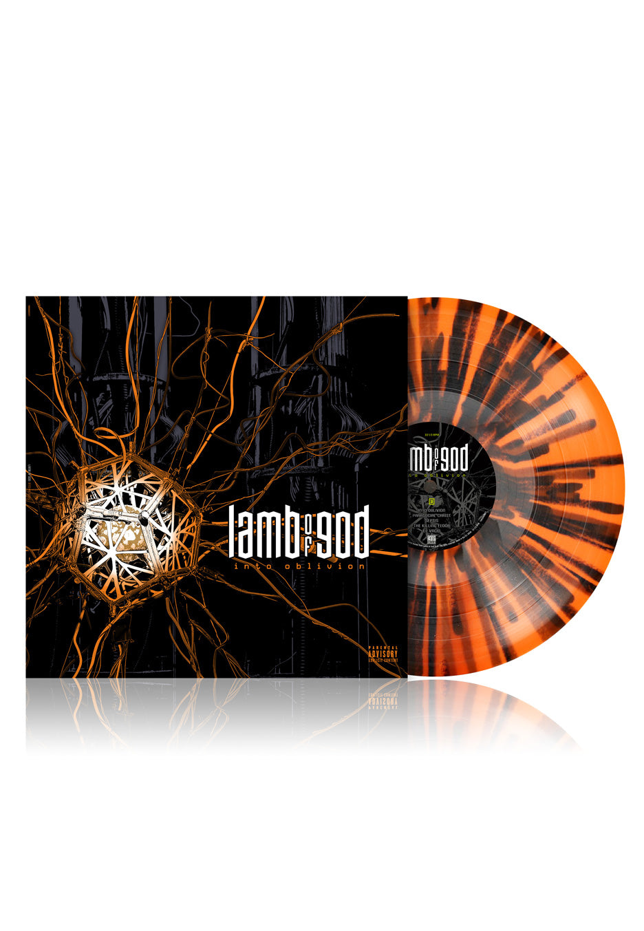 Lamb of God Into Oblivion Tour Edition vinile LP arancione